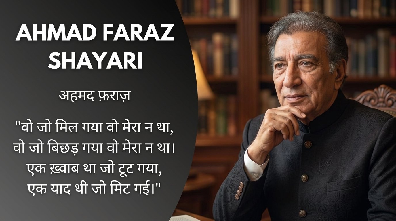 Ahmad Faraz Shayari