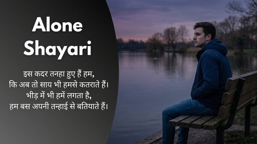 Alone Shayari