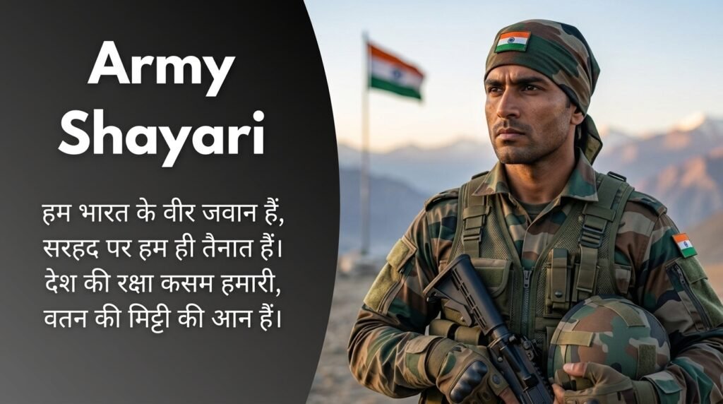 Army Shayari
