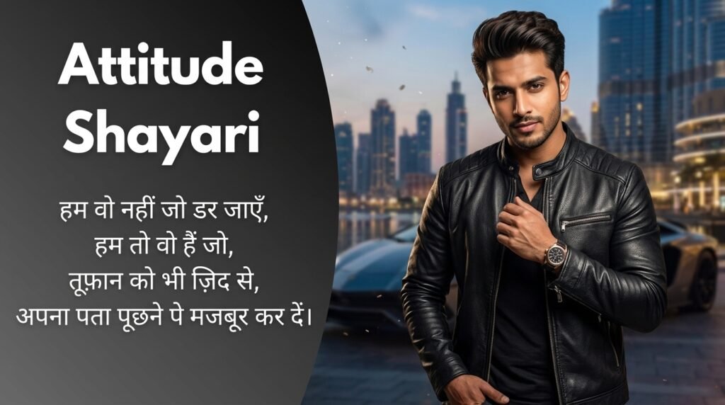 Attitude Shayari