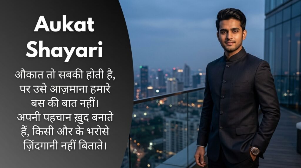 Aukat Shayari