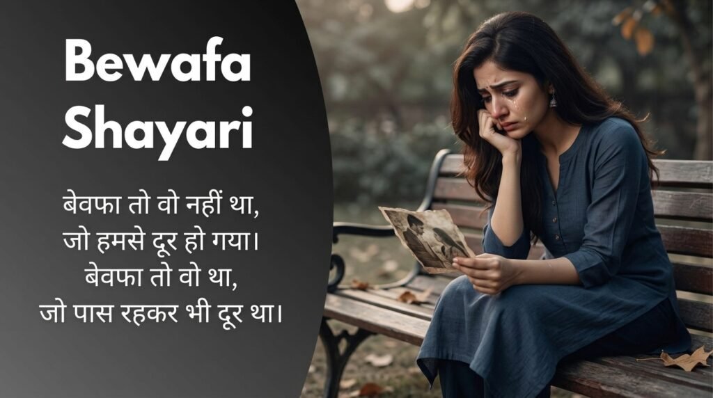 Bewafa Shayari