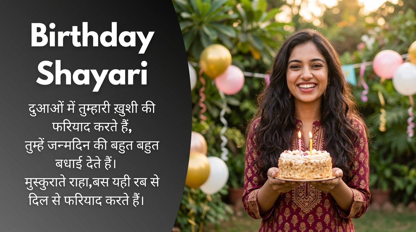Birthday Shayari