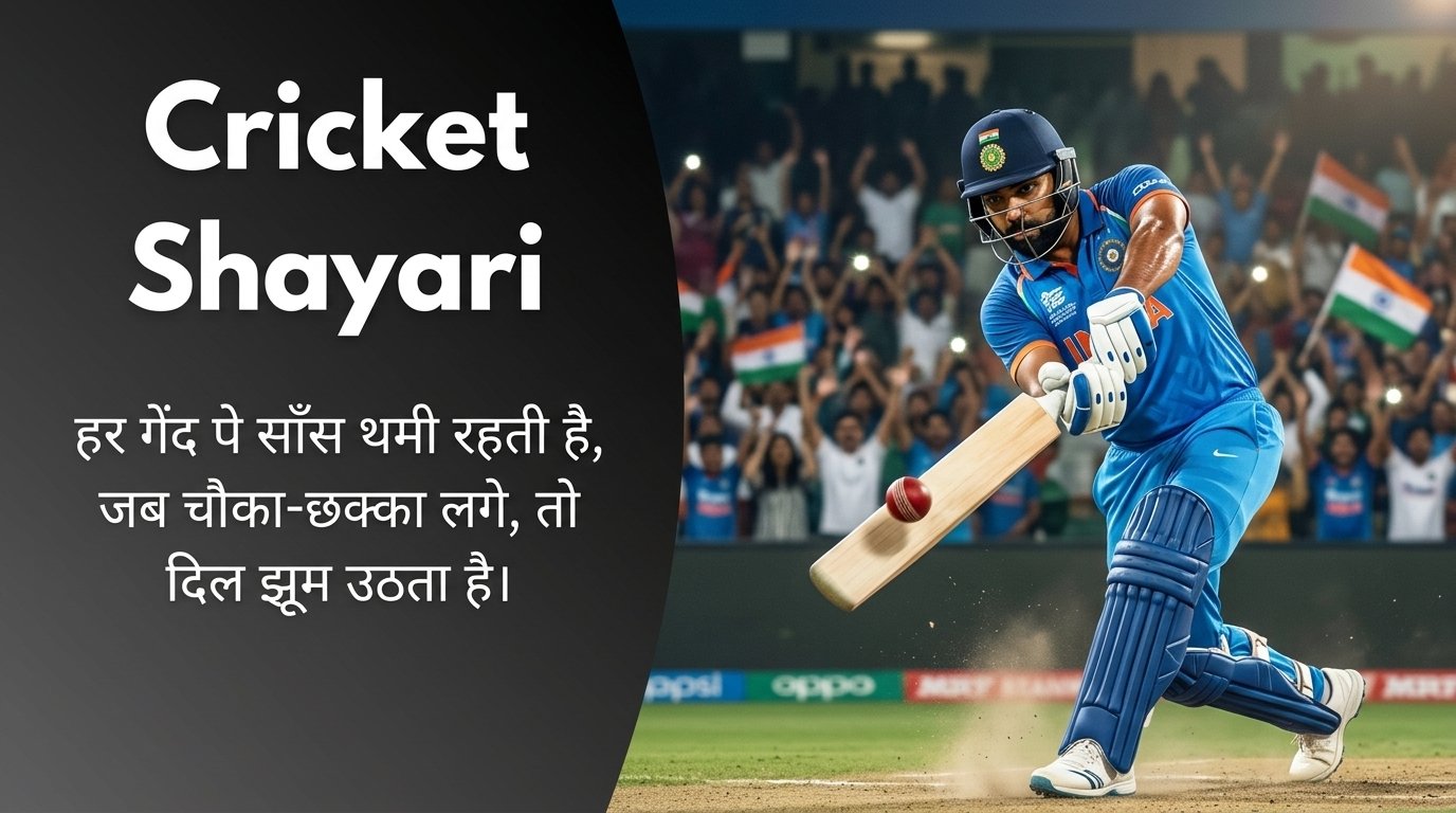 Cricket Shayari