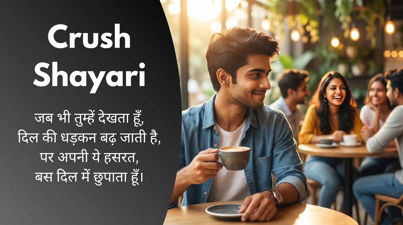 Crush Shayari