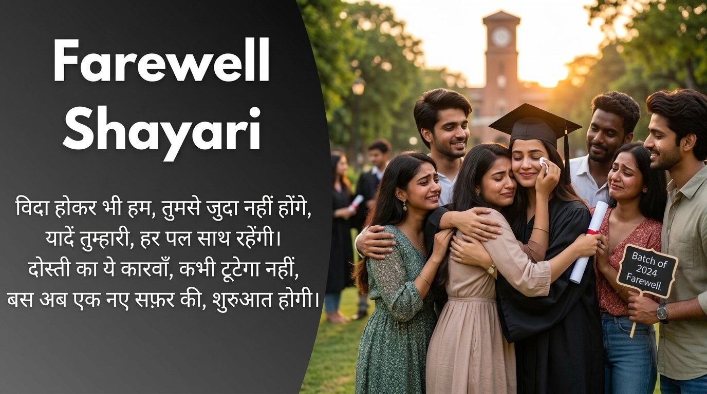 Farewell Shayari