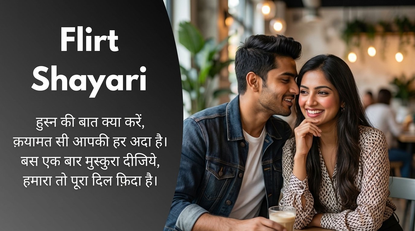 Flirt Shayari