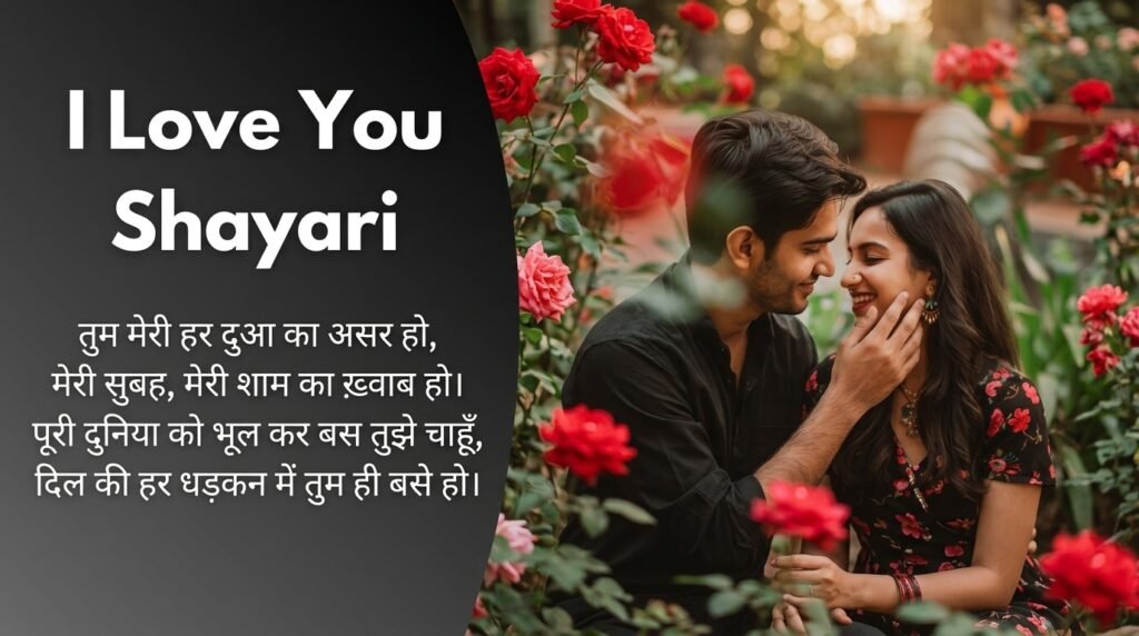 I Love You Shayari