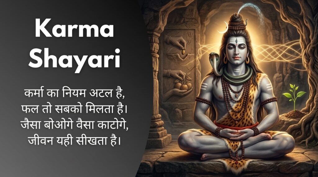 karma shayari