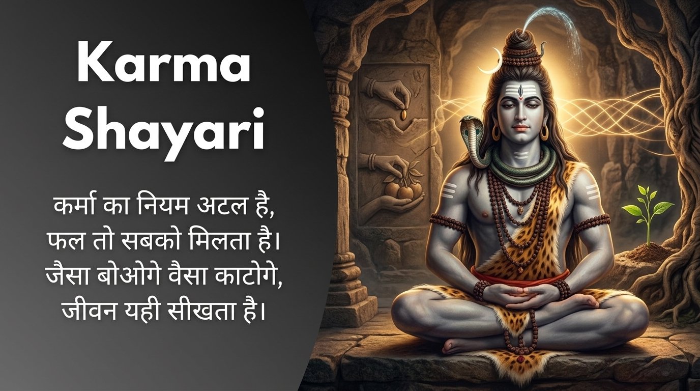 karma shayari
