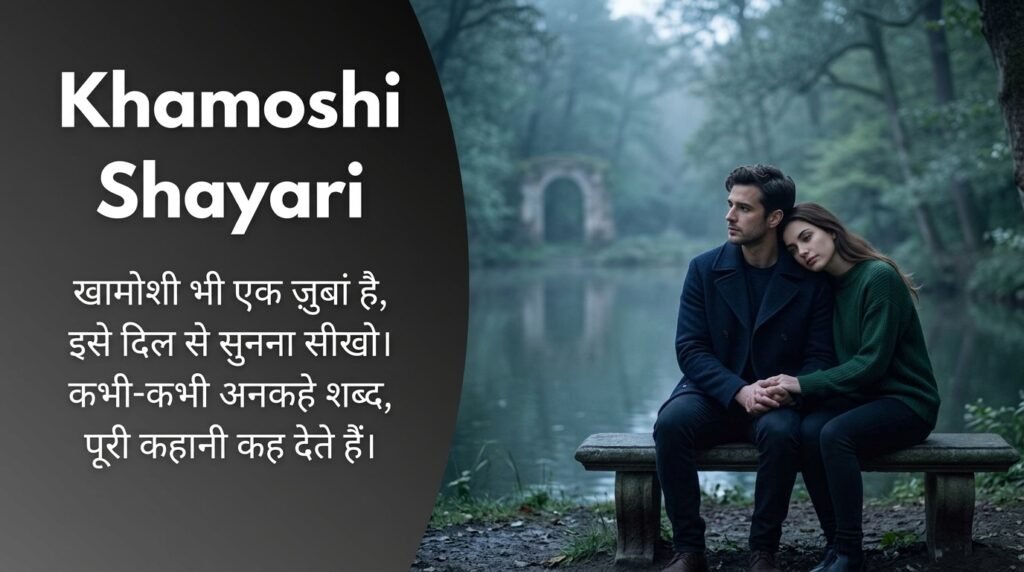 Khamoshi Shayari