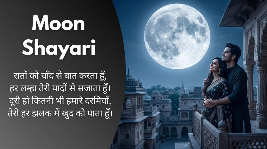 Moon Shayari