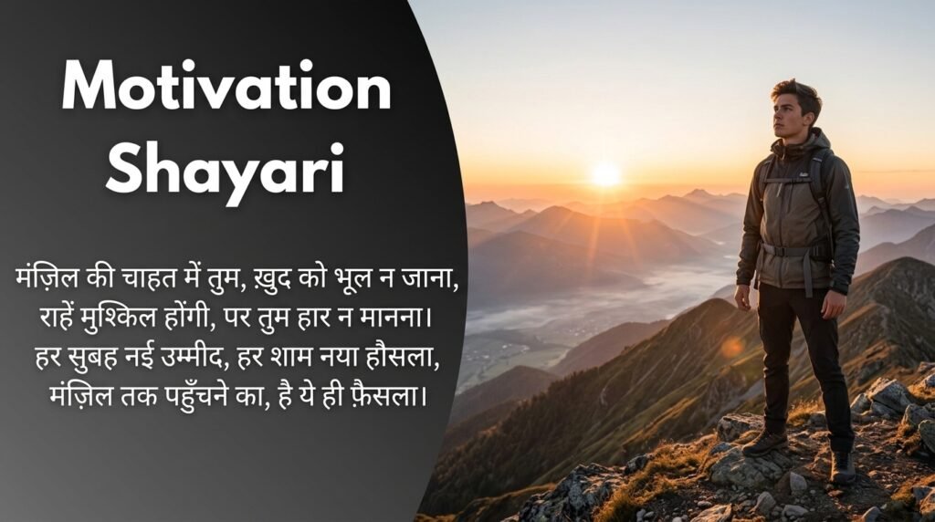 Motivational Shayari
