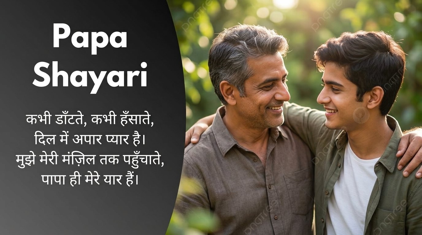 Papa Shayari (Father)