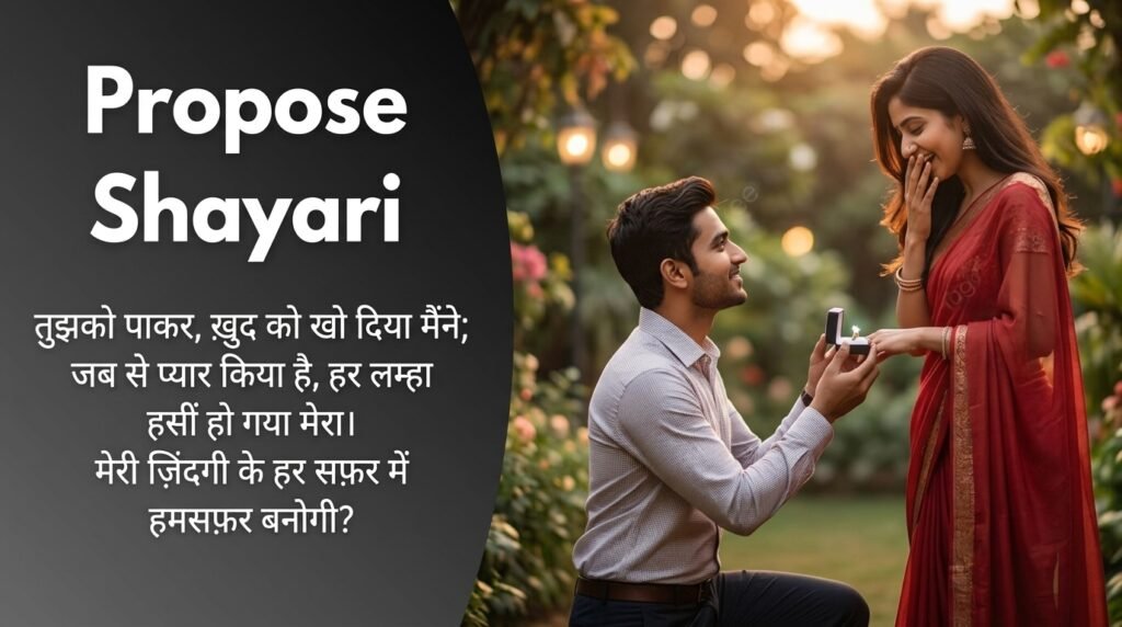 Propose Shayari