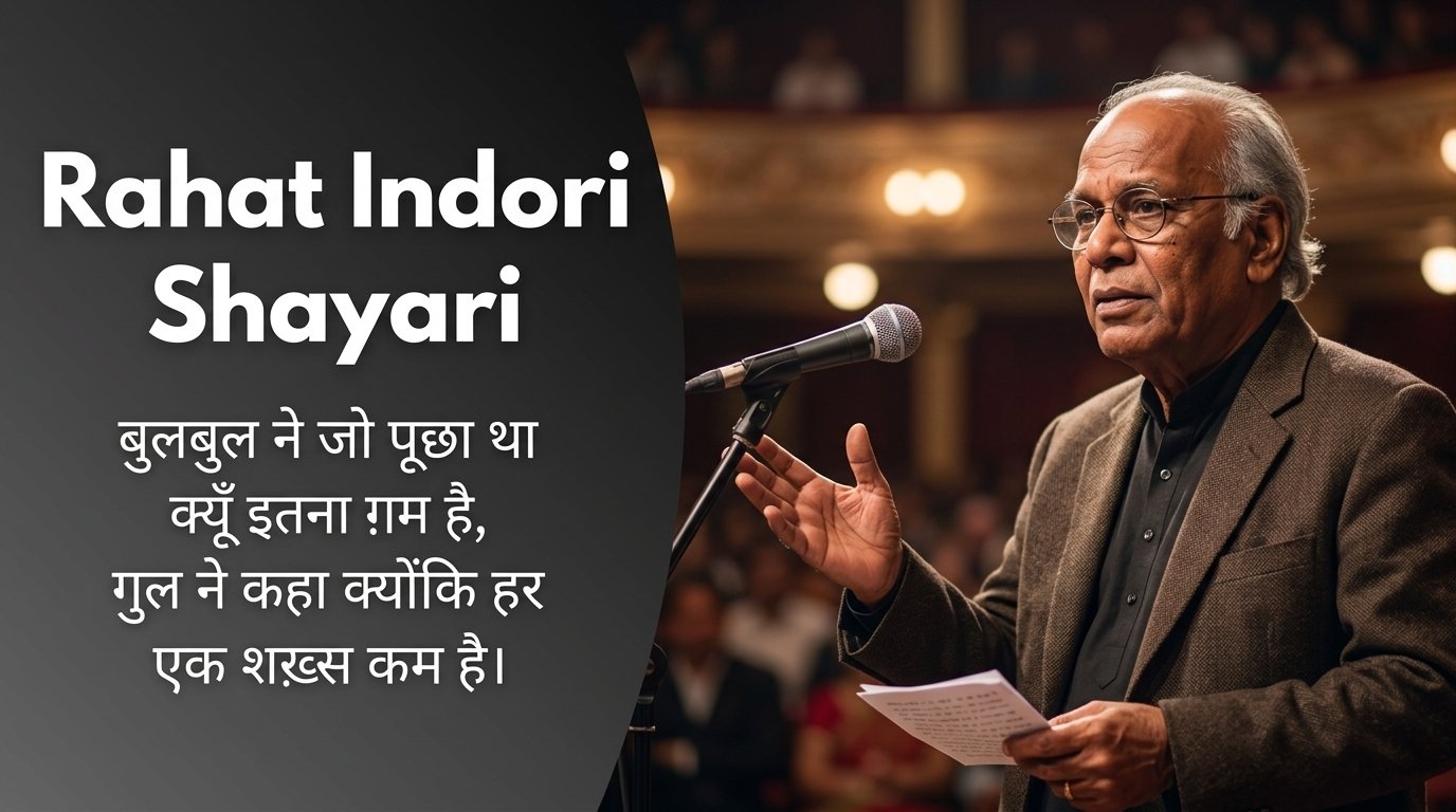 Rahat Indori Shayari
