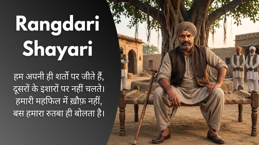 Rangdari Shayari