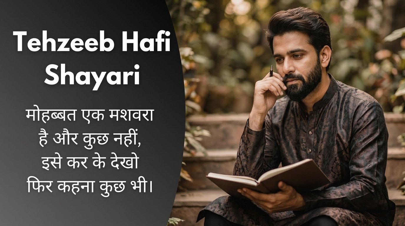Tehzeeb Hafi Shayari