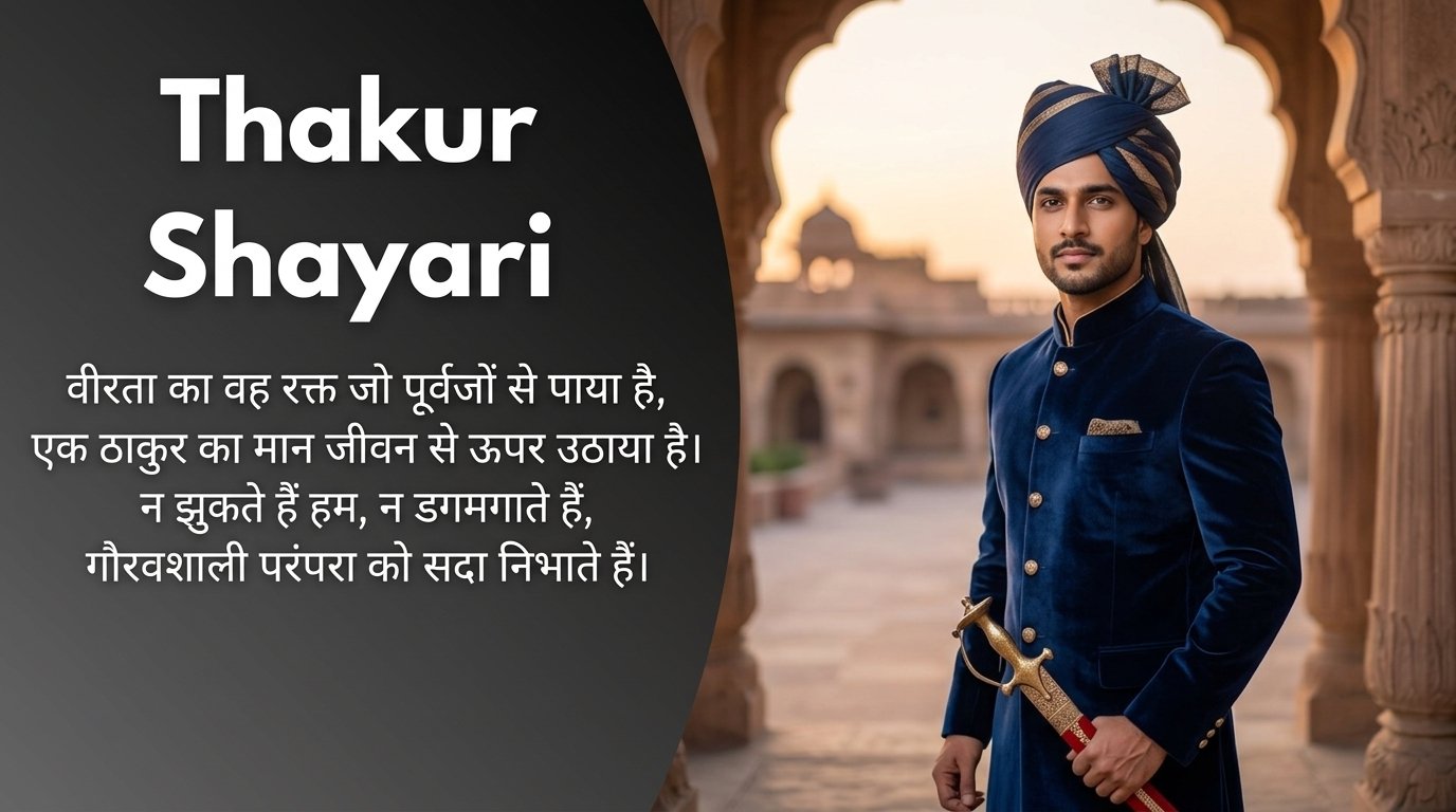 Thakur Shayari