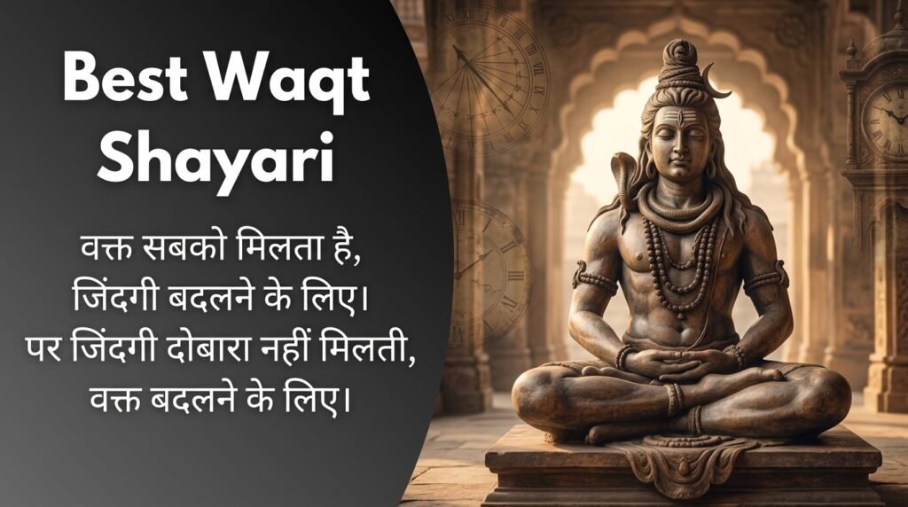 Waqt/Time Shayari